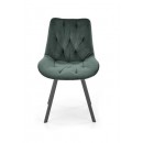 Стул HALMAR K519 темно-зеленый/черный, поворотный